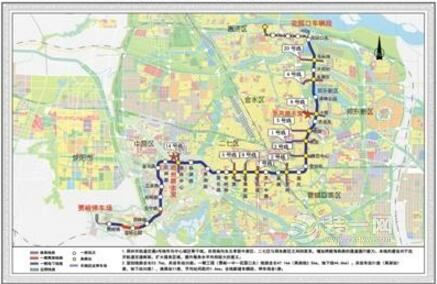 郑州地铁10号线最新消息及线路图 荥阳设置7个站点